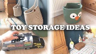 BEST IDEAS FOR TOY STORAGE ORGANIZATION | KIDS ROOM STORAGE TOUR | ALINA GHOST