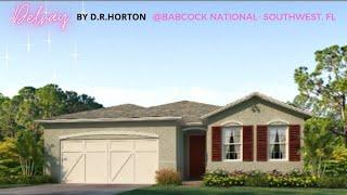 Del Rey Floorplan by D.R. Horton at The Shores in Brightwater Community located in Fort Myers, FL.