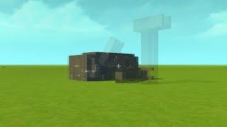 Making a destructible bunker. Scrap Mechanic