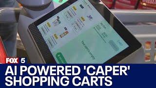 AI powered 'Caper' shopping carts in grocery stores