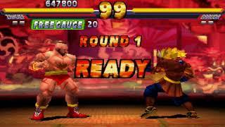 Street Fighter EX2 Plus (Zangief Playthrough)