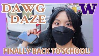 [DAWG DAZE 2021]The Start of My College Jouney at University of Washington 