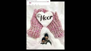 Noor and Rehan name love status ️#subscribe #like #comment #viral#videoshort