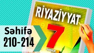 Riyaziyyat 7 ci sinif. seh 210-211-212-213-214. Hadisənin Ehtimalı / dersimiz riyaziyyat