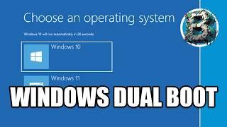 Dual Boot Windows 11 and Windows 10!