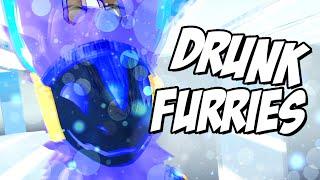 Drunk Furries in VRChat