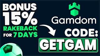 GAMDOM PROMO CODE : GETGAM - SUPER BONUS / Gamdom promo code 2025 review