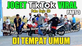 PRANK JOGET TIKTOK VIRAL PAKE BAJU SD DI TEMPAT UMUM NGAKAK PARAH PART 3