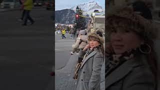 MY FIRST VISIT TO BANFF AB || DECEMBER IN CANADA || WINTER VIBES 2024  (part2) #banffnationalpark