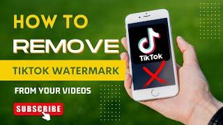 How to Remove TikTok Video Watermark 2022 | Repurpose Your Videos on Other Platforms #TikTok