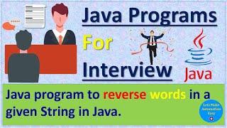 Java program to reverse words in a given String | Pradeep Nailwal