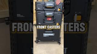 BEST Toughbuilt StackTech Upgrade! Front Casters for rolling toolbox #weihedesigns #toughbuilt