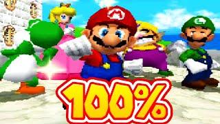 Super Mario 64 DS - 100% Longplay Full Game Walkthrough No Commentary Gameplay - All 150 Power Stars