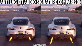 The Crew Motorfest - Stock Cars vs Anti Lag Kit Audio Signature