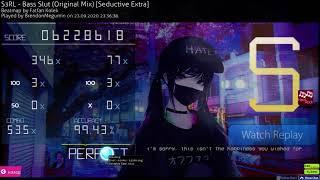 osu! S3RL - Bass Slut (Original Mix)[Seductive Extra] +HR FC 365pp