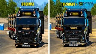 Best Realistic ETS2 Graphics | Reshade Tutorial | Graphics Mod For ETS2