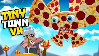 PIZZA MONSTER from Bugsnax in TINY TOWN! - Tiny Town VR