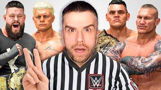 I Referee'd EVERY WWE PPV Main Event!