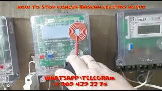 How to stop electricity meter BAYLAN