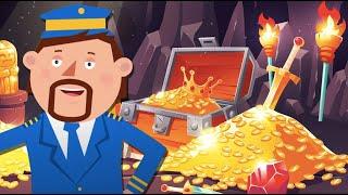 Treasure Hunt Game - Learn Vehicles | Educational Videos For Kids | Captain Discovery