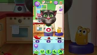 Wild Smoothie Reactions!  Talking Tom #Shorts