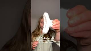 Testing hair clips for beauty and grip  #trendingshorts #hairstyle #hairaccessories #reaction