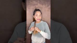 Watch till the end hairstyle gone wrong #shorts #nupursharma #viralhairstyle