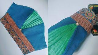 Puff Sleeve Design Cutting And Stiching || Blouse Sleeve Design || Baju Ka Design