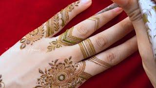 Intricate Mehendi Design by Mehers Henna