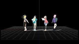 [MMD] drop pop candy (mirrored dance practice ver.) - Vivid BAD SQUAD