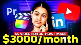 This Is How I made 2 lakh+ as a Video Editor (Real Talk) | Video Editing 2024 | Anchal Tiwari