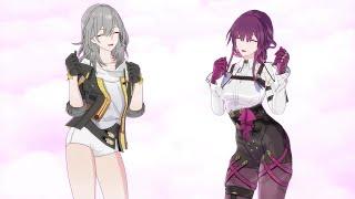 [MMD/Honkai Star Rail] Kafka x Stelle - Back it up