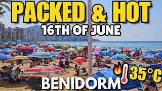 Benidorm - Busy Levante, Old Town & *NEW* SUBWAY┃HOT 35°C Weather! 