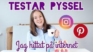 TESTAR PYSSEL jag hittat på internet | DEL 1