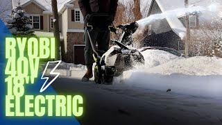 Ryobi 40v 18" Snowblower Review: Is it Worth the Investment?