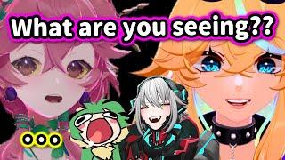 Zen, Ari and Haruka can’t help questioning what Froggy’s watching