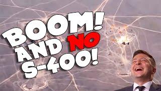 Russian air defense system S-400 destroyed in Crimea!