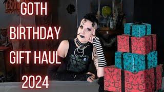 Goth Birthday Gift Haul 2024 | Madame Absinthe