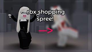 robux SHOPPING Spree! ️ l saxmhxx 