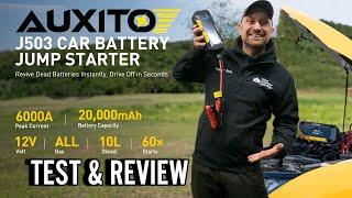 AUXITO 6000A Jump Starter Pack -Test & Review!