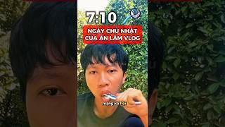Một ngày chủ nhật của ÂN HUỲNH LÂM VLOG #lamvlog #shorts