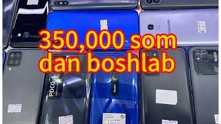 Telefonlar Sotiladi 350,000 so’m dan boshlab barcha turdagi telefo’nlar bor bepul dastafka UZB