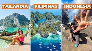 Tailândia, Indonésia (Bali) ou Filipinas? - Pra qual deles você deve viajar? Qual é o melhor?