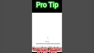 Complete Online Trainings in Half Time Pro Tip #tips #sed #trainings #online #sessions #ecce