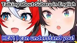 Bae thought Subaru can't understand English [Hololive Eng Sub]