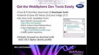 IBM WebSphere Application Server v8 5 beta