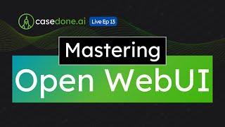 Open WebUI, Ollama, GPT-4o, RAG, Tool Use, Agent-Mastering Building Your Own AI