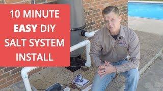 CORE-Series | EASIEST Pool Salt System Install- Add a Chlorine Generator in 10 minutes [OLD VERSION]