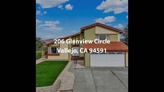 206 Glenview Circle Vallejo CA 94591 | 4 Bedroom Home For Sale