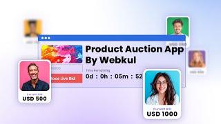 Product Auction App By Webkul